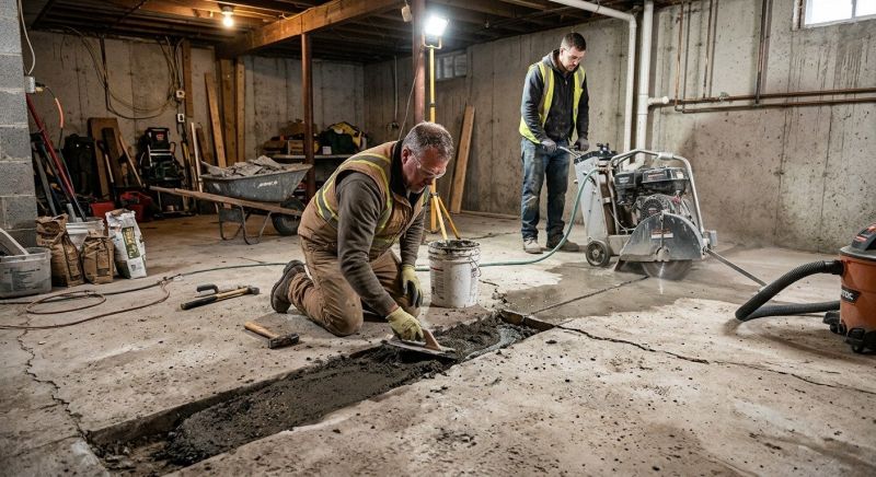 Slab Foundation Repair in Davis County, UT