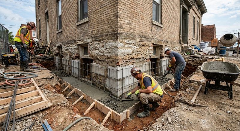 Underpinning Repair in Davis County, UT