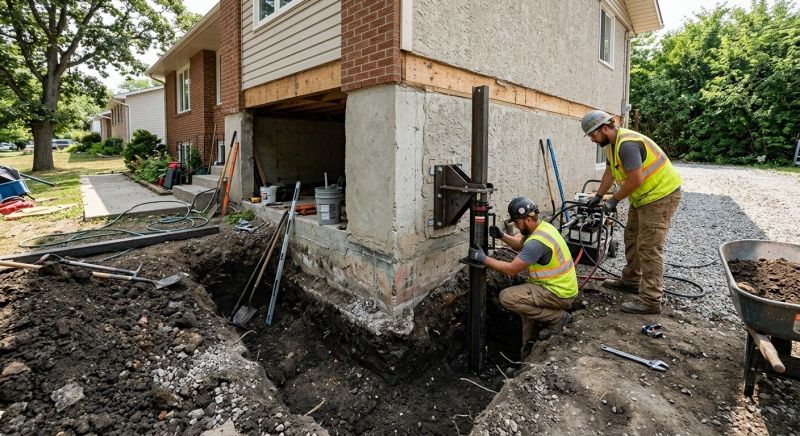 Foundation Pier Repair